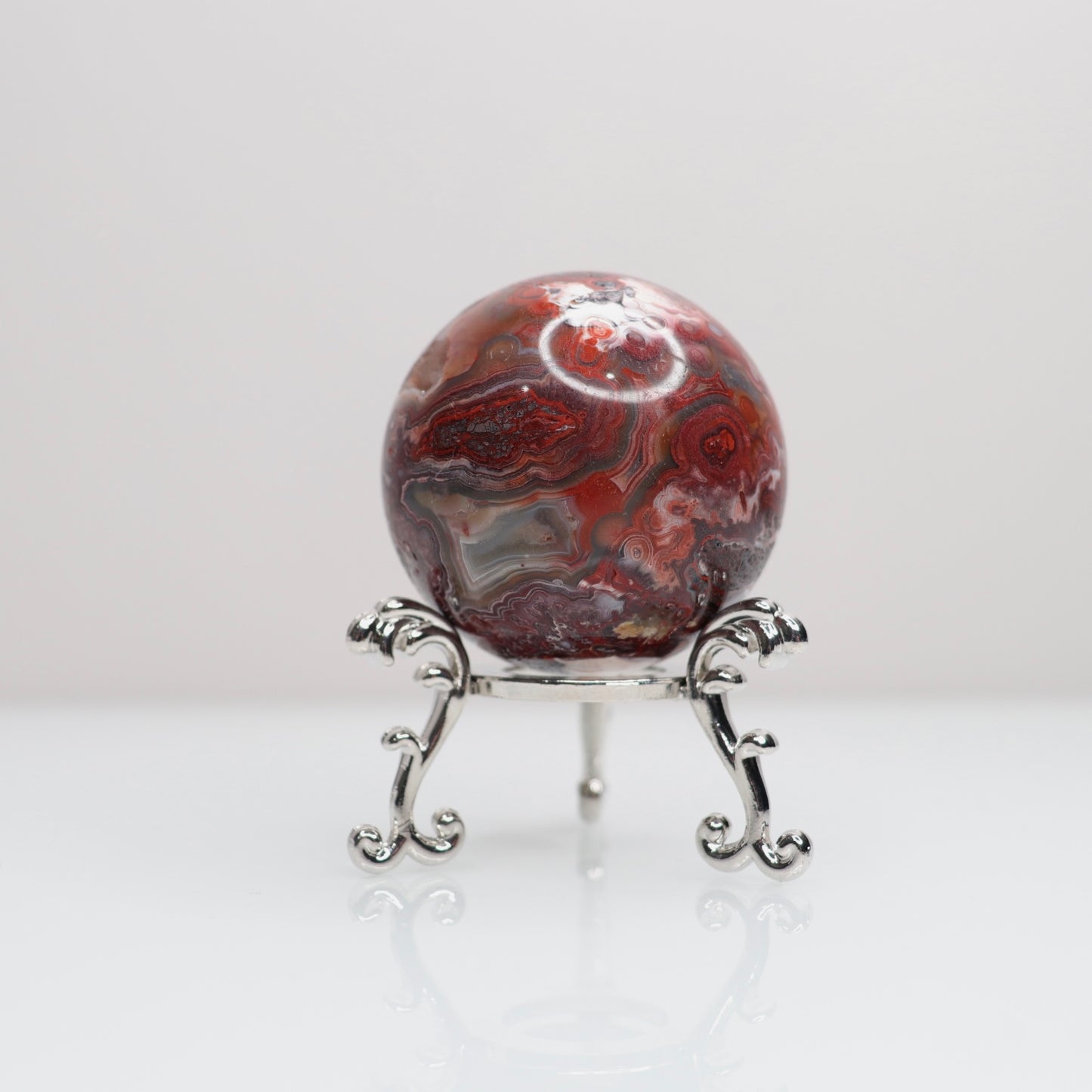 Mexican Lace Agate Sphere | 11