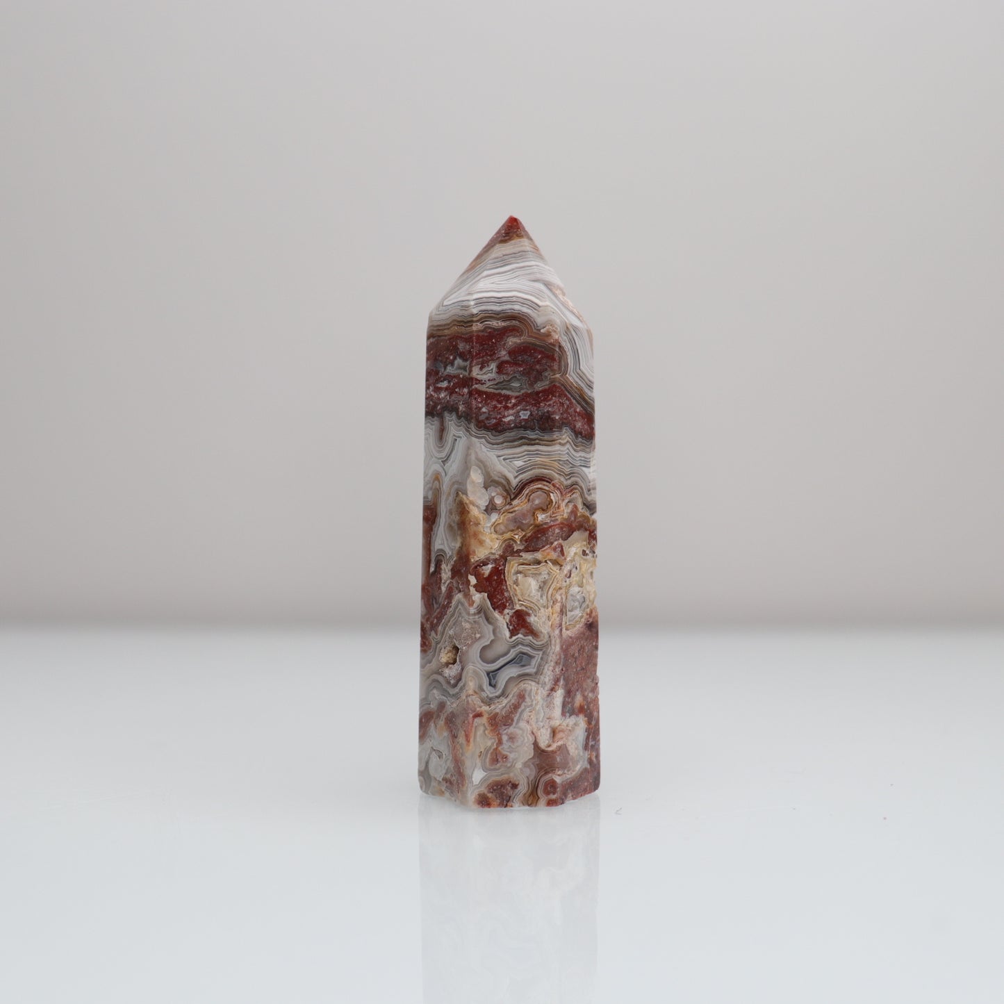 Crazy Lace Agate Tower 12
