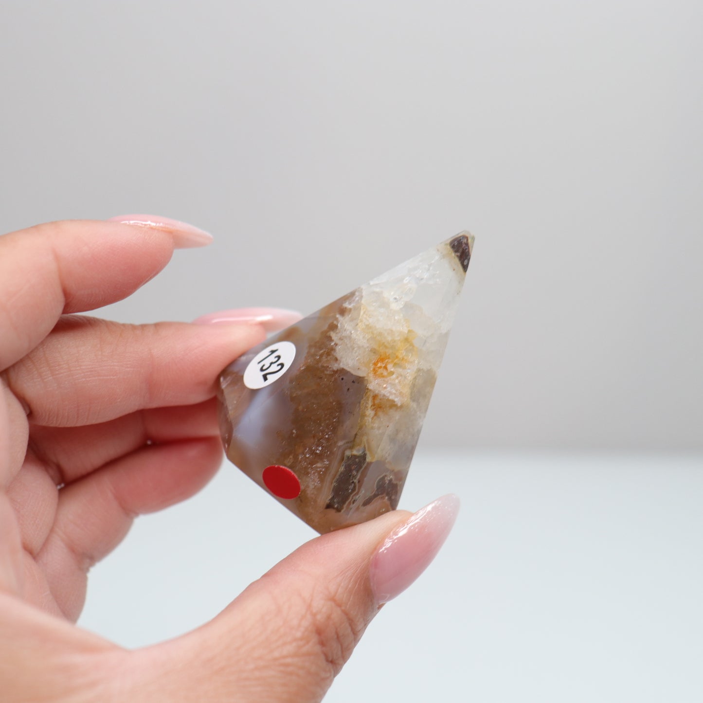 Druzy Agate Diamond 132