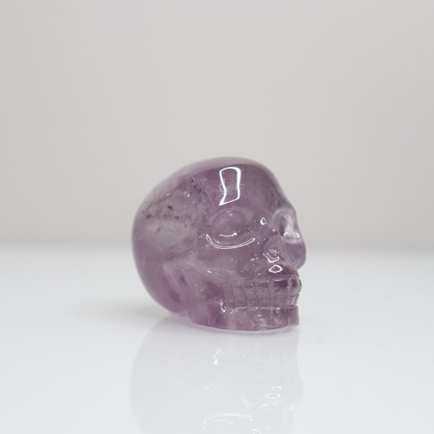 Amethyst Skull