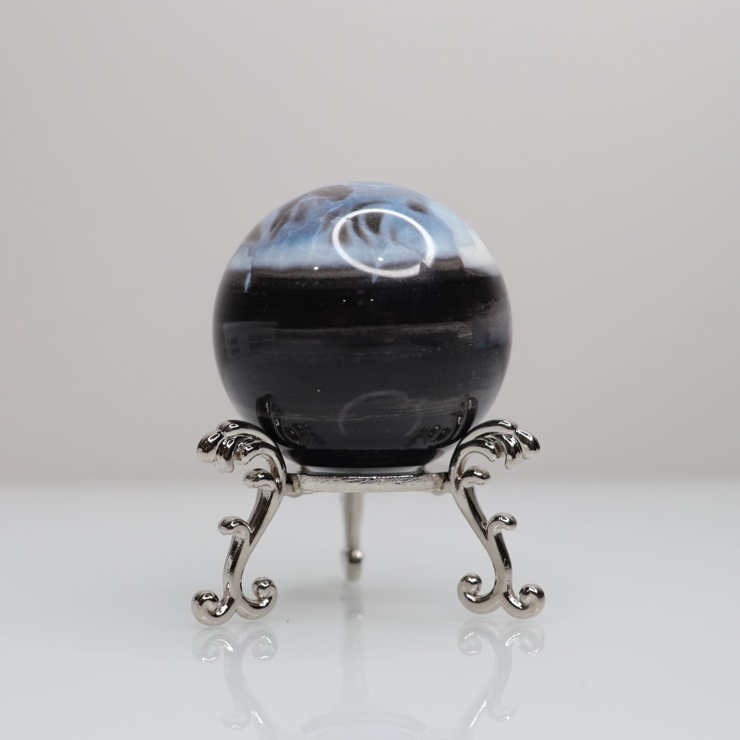 Blue Opal Sphere 9