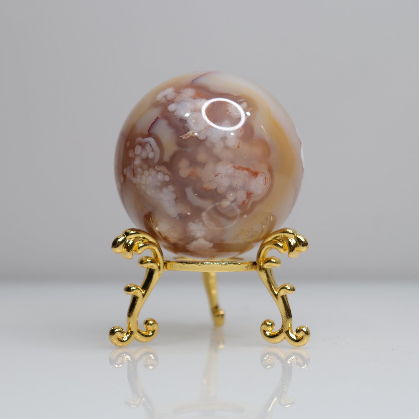 Flower Agate Sphere | 5