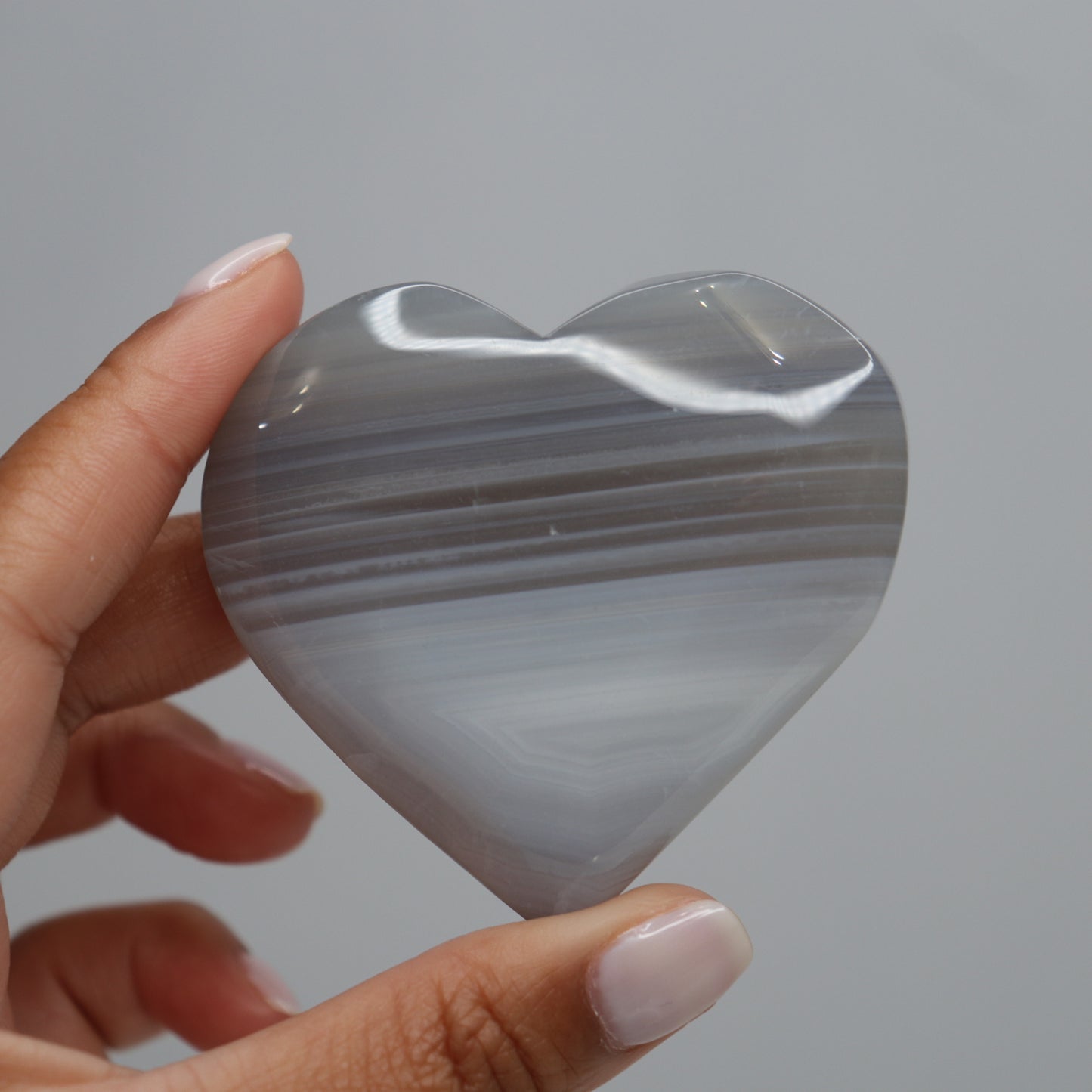 Banded Agate Heart | 6
