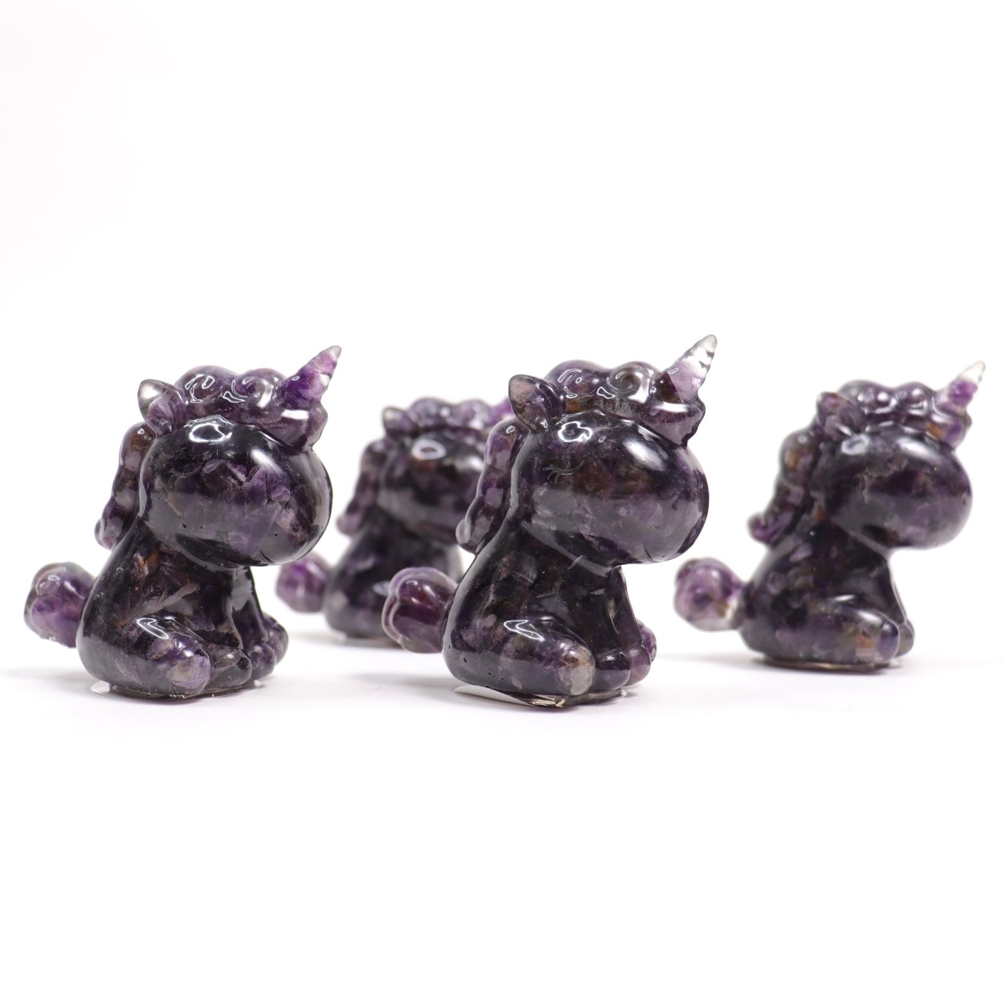 Amethyst Resin Unicorns