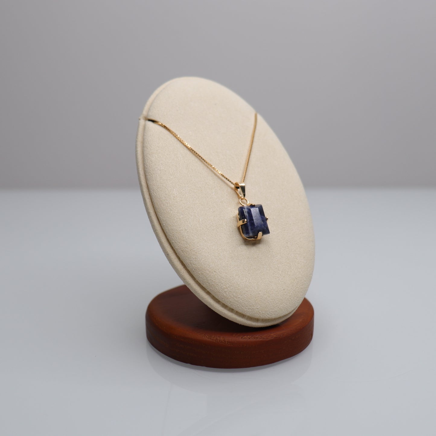 18k Gold Plated Sodalite Necklace | 4