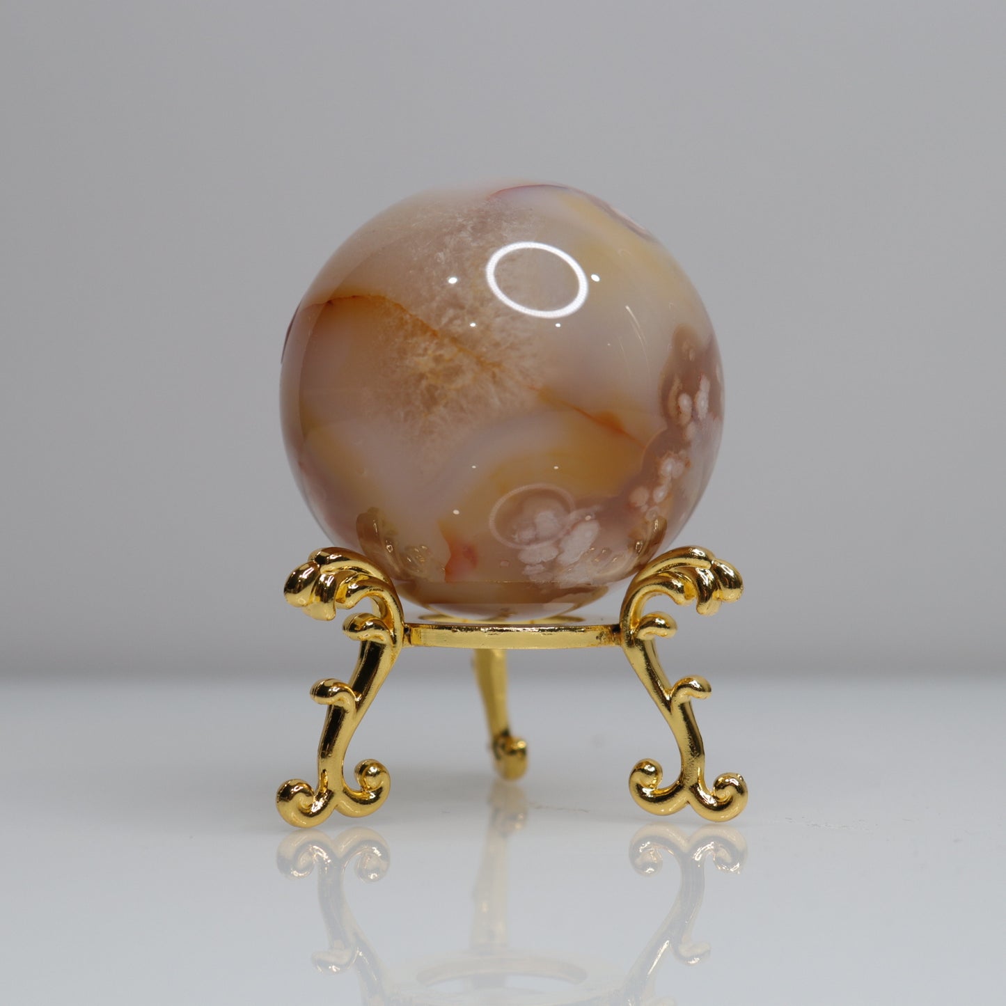 Flower Agate Sphere | 5