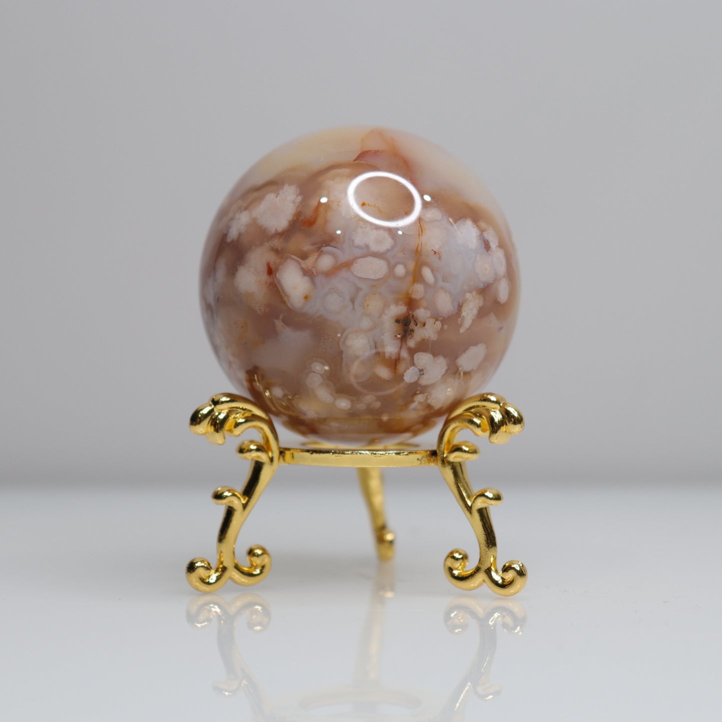 Flower Agate Sphere | 5