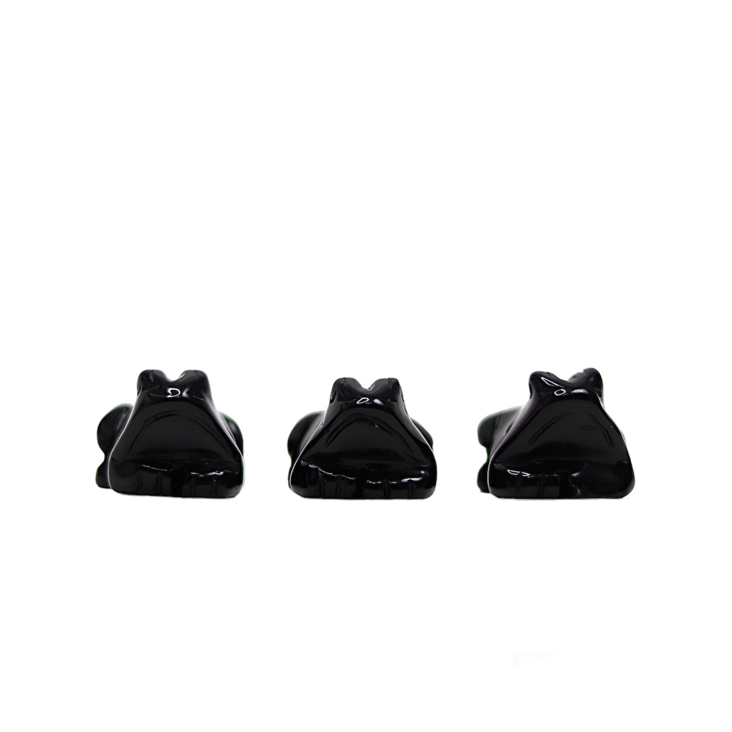 Black Obsidian Frogs | 1.5"