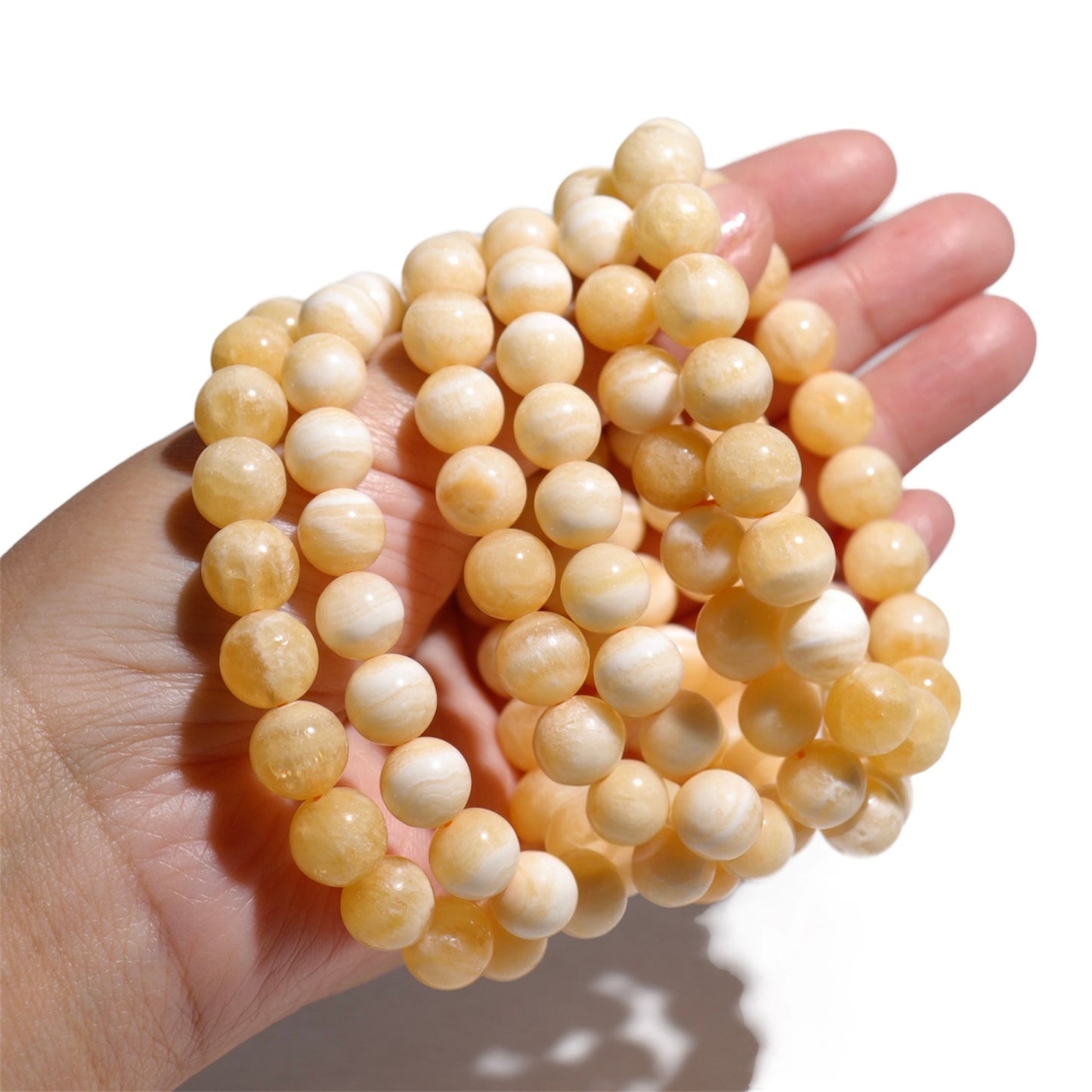 Yellow Calcite Bracelets | 10mm