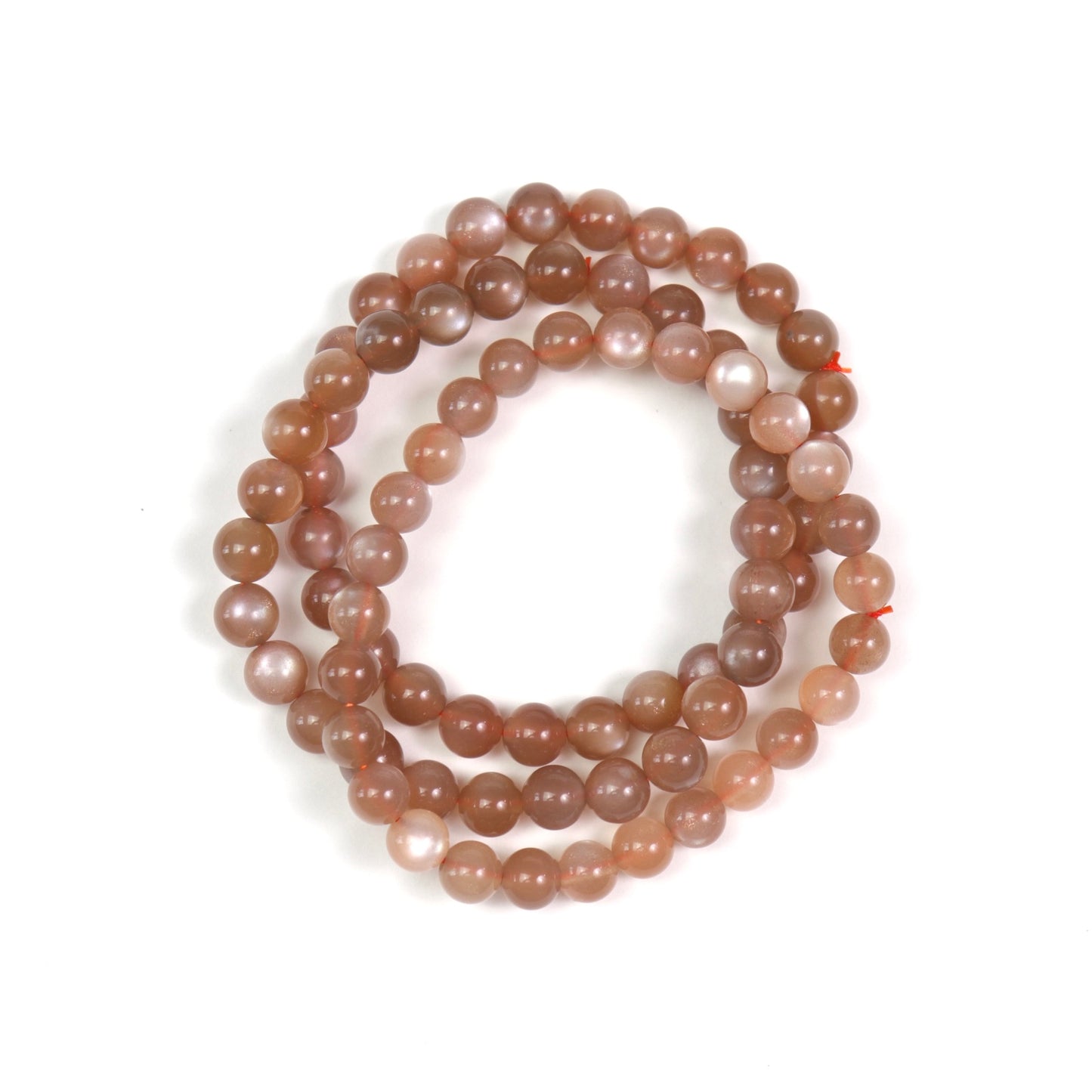 Peach Moonstone/Sunstone Bracelets | 7mm