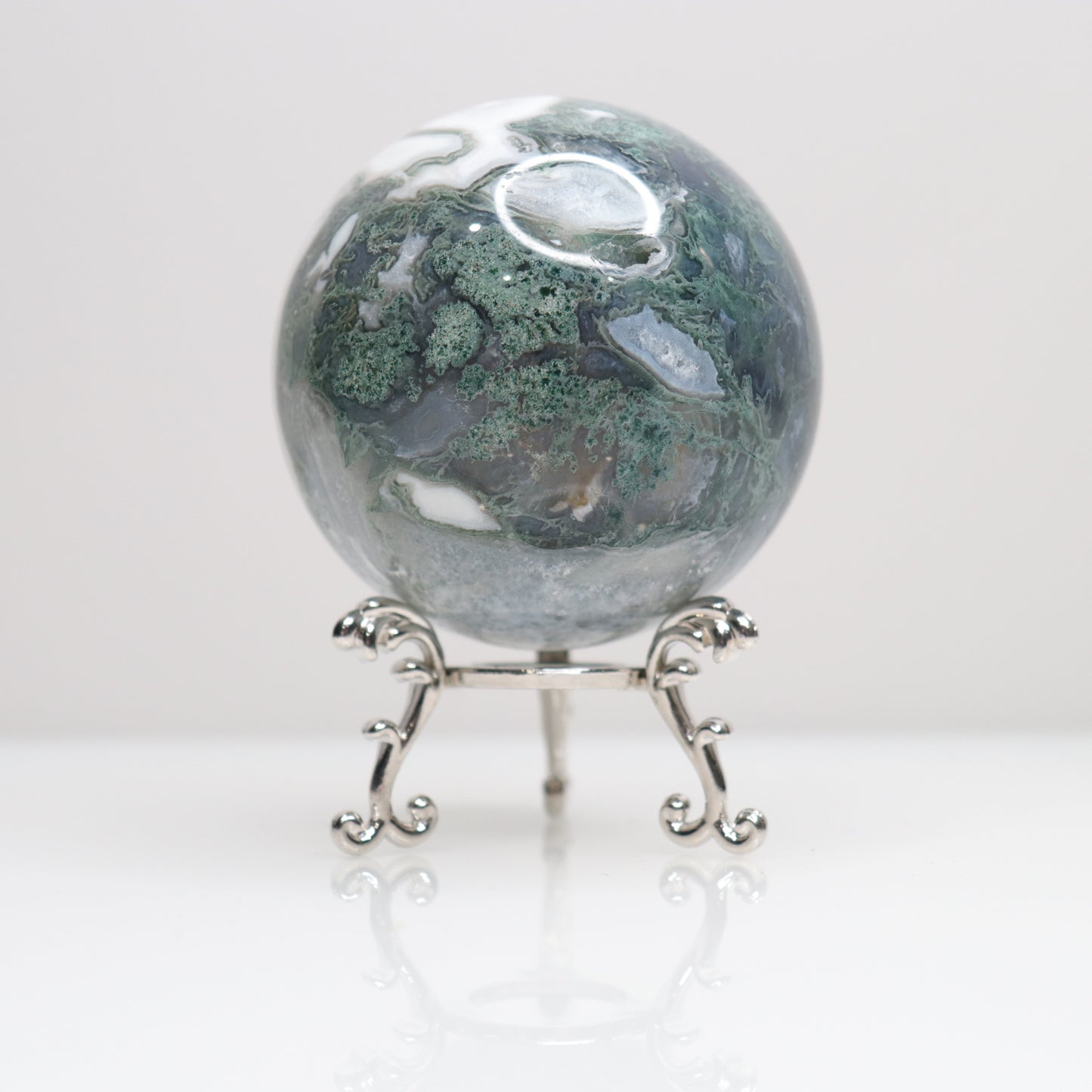 Moss Agate Sphere | 6