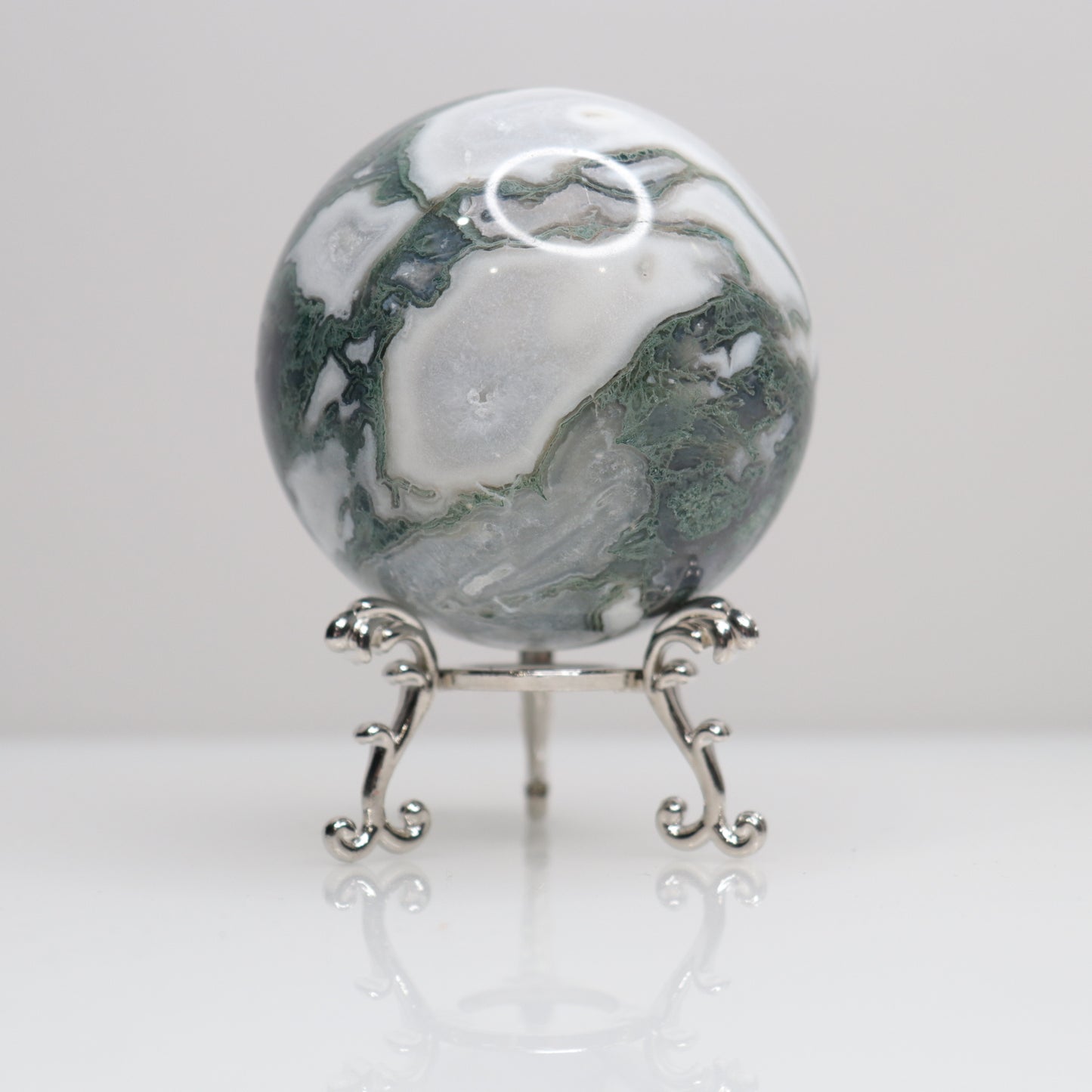Moss Agate Sphere | 6