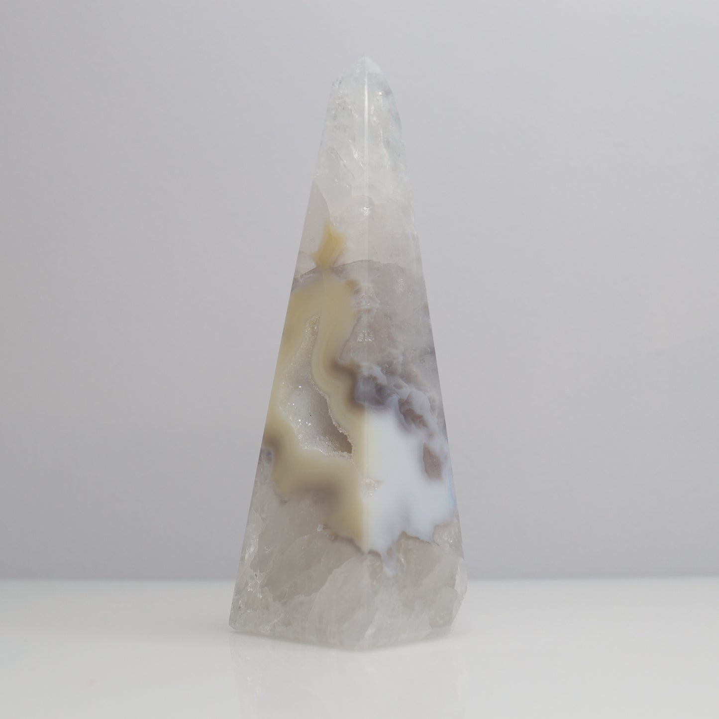 Druzy Agate Obelisk | 10