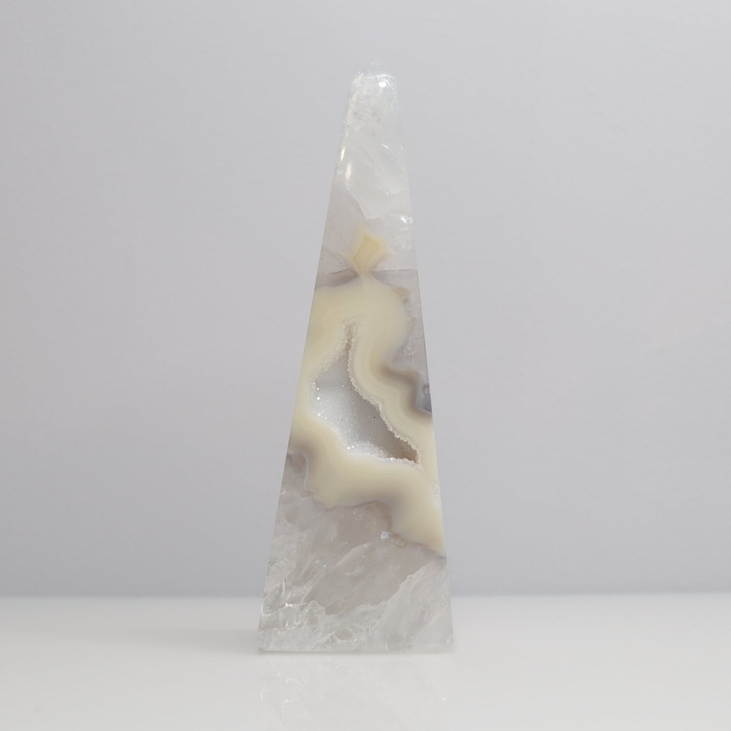 Druzy Agate Obelisk | 10