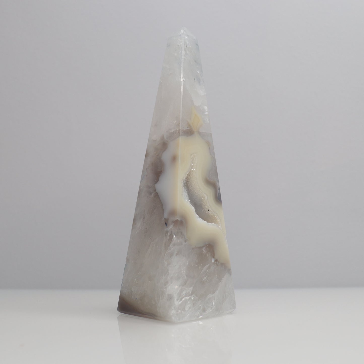 Druzy Agate Obelisk | 10