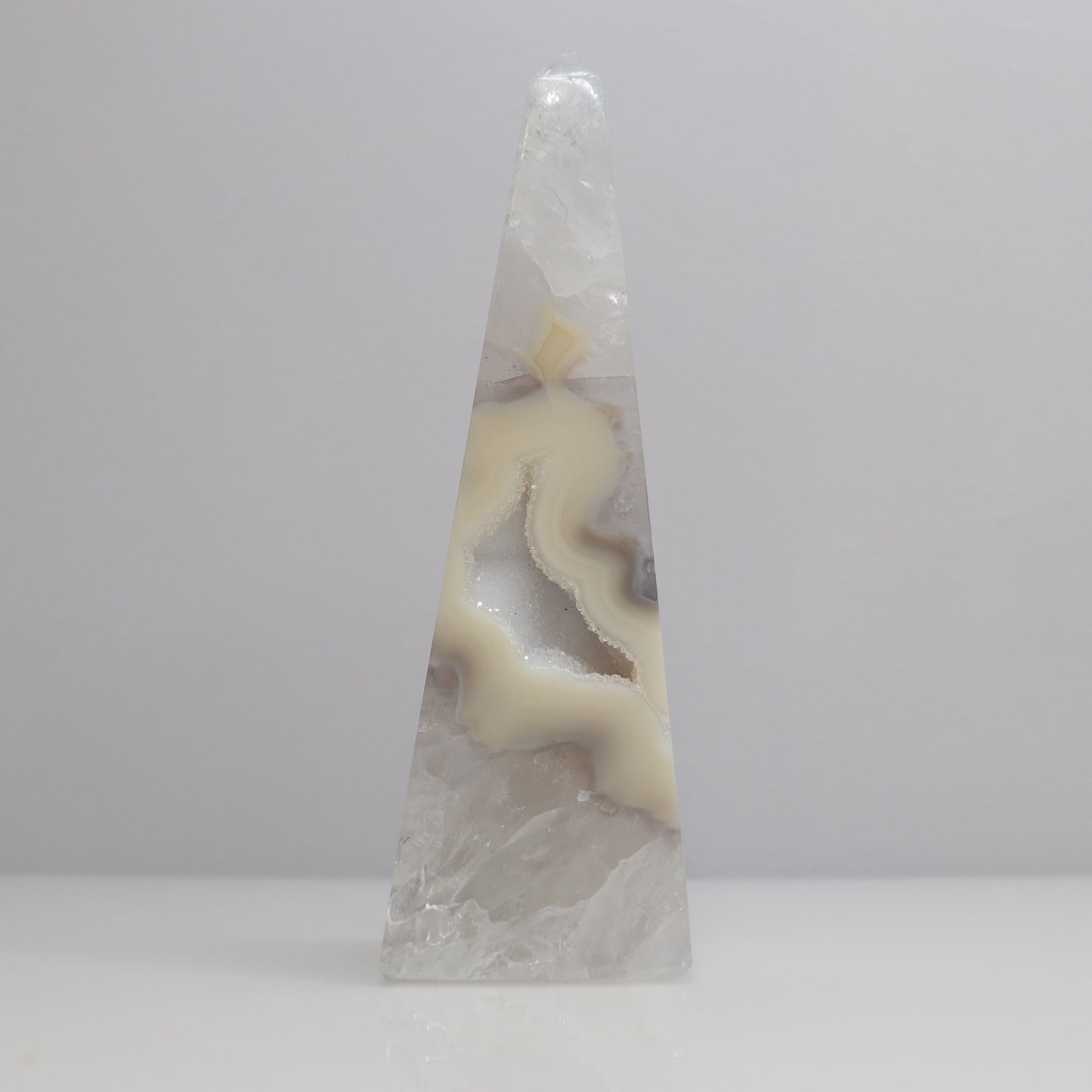 Druzy Agate Obelisk | 10