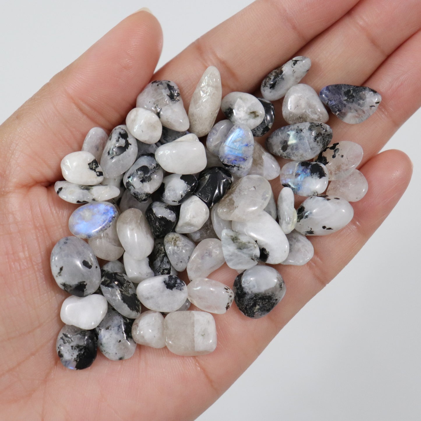 Rainbow Moonstone Chips 60g | Size 1