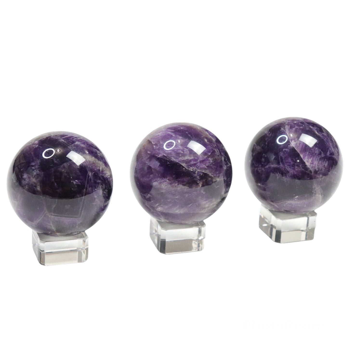 Clear Square Sphere Stands