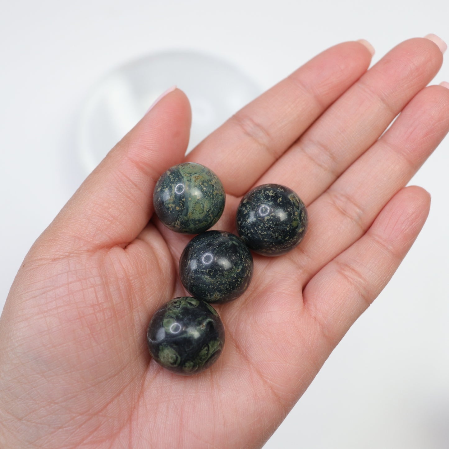 Mini Kambaba Jasper Spheres