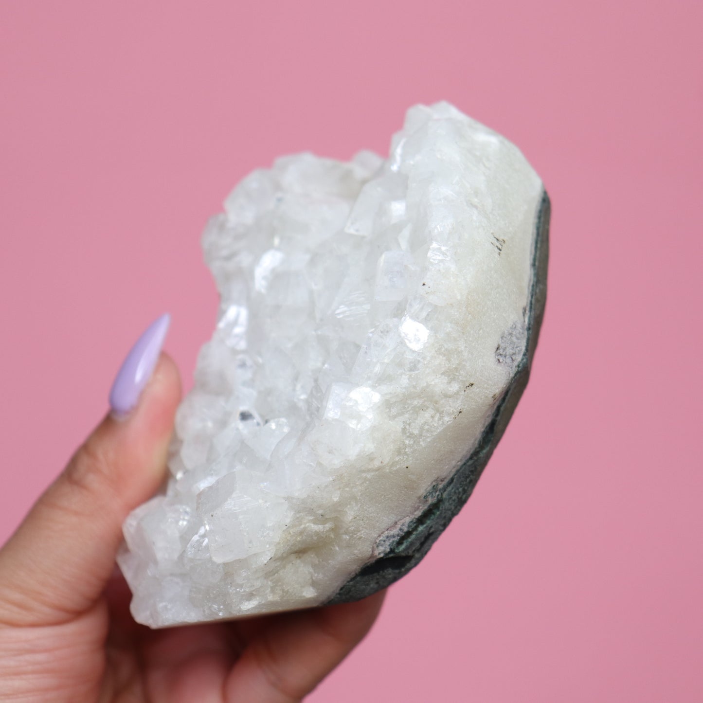 Apophyllite - Crescents & Crystals