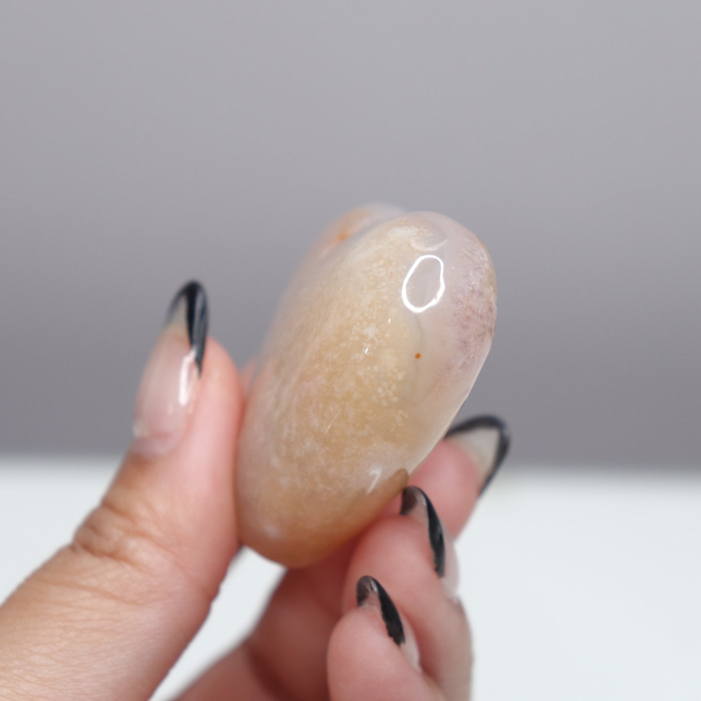 Flower Agate Heart | 9