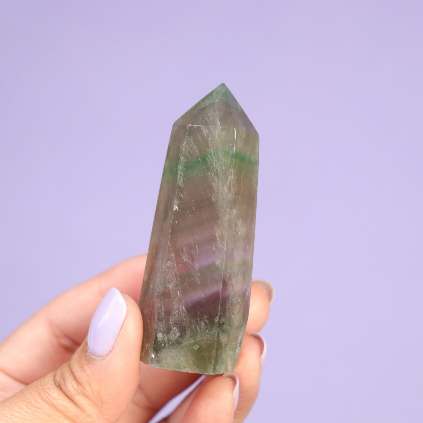 Fluorite Point - Crescents & Crystals