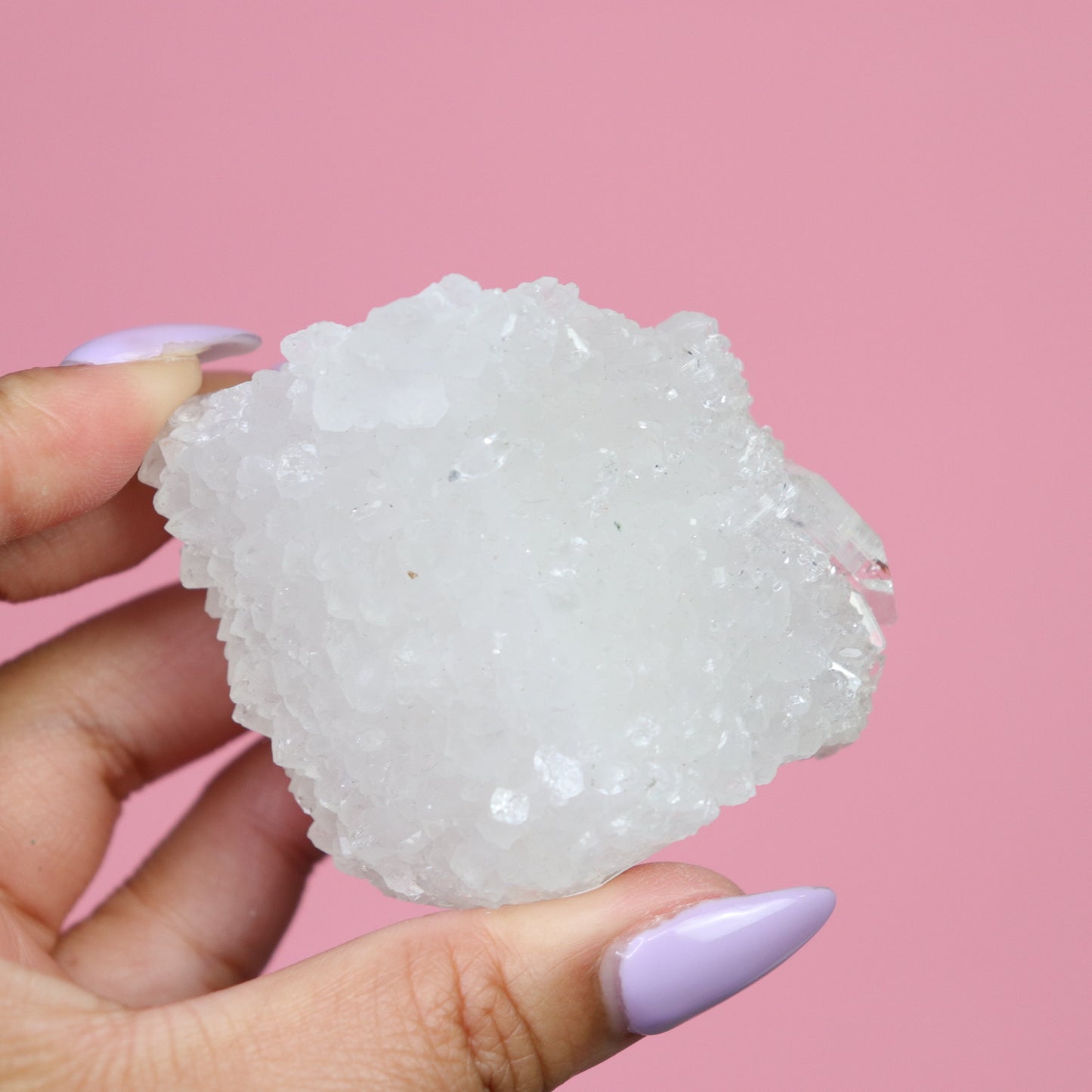 Apophyllite - Crescents & Crystals