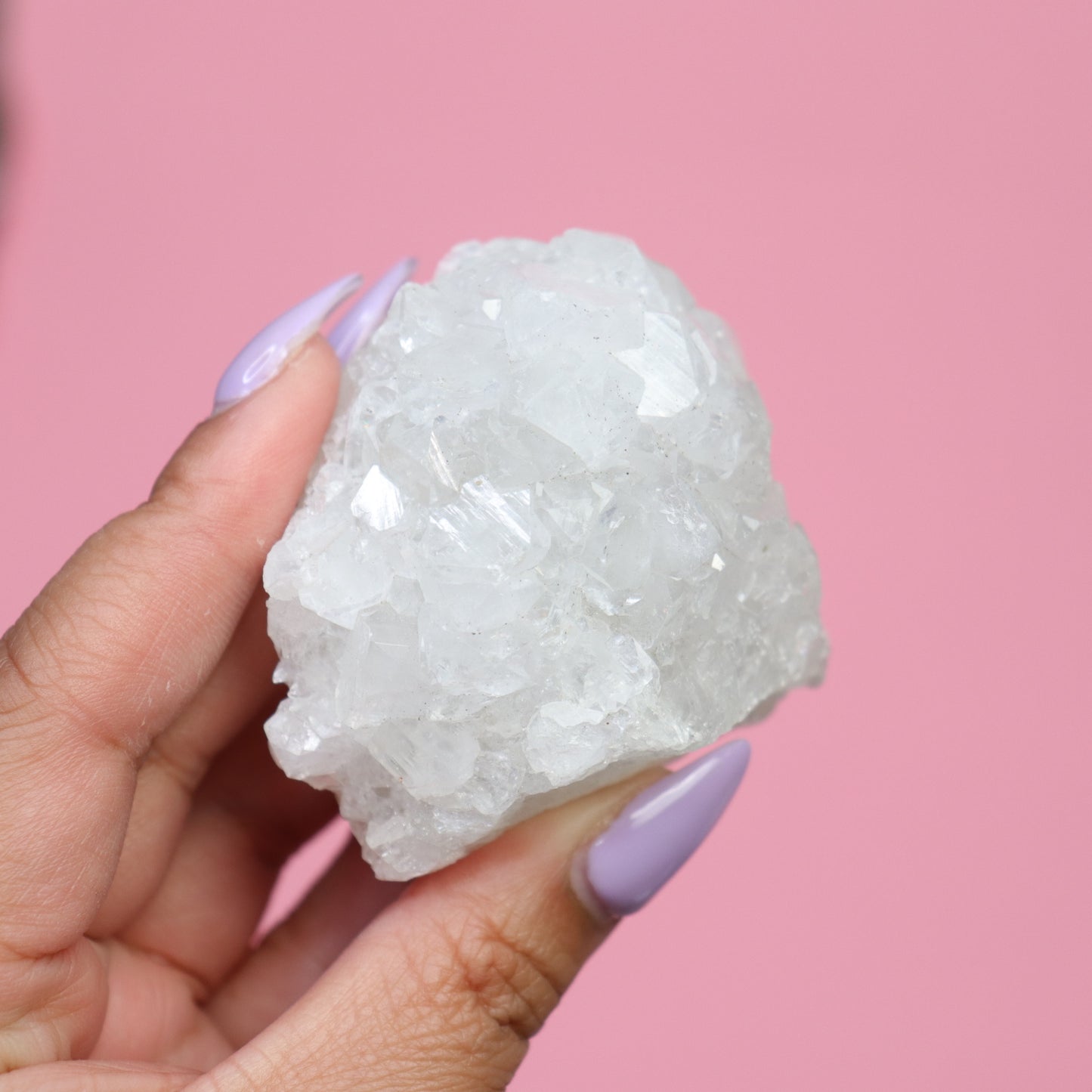 Apophyllite - Crescents & Crystals