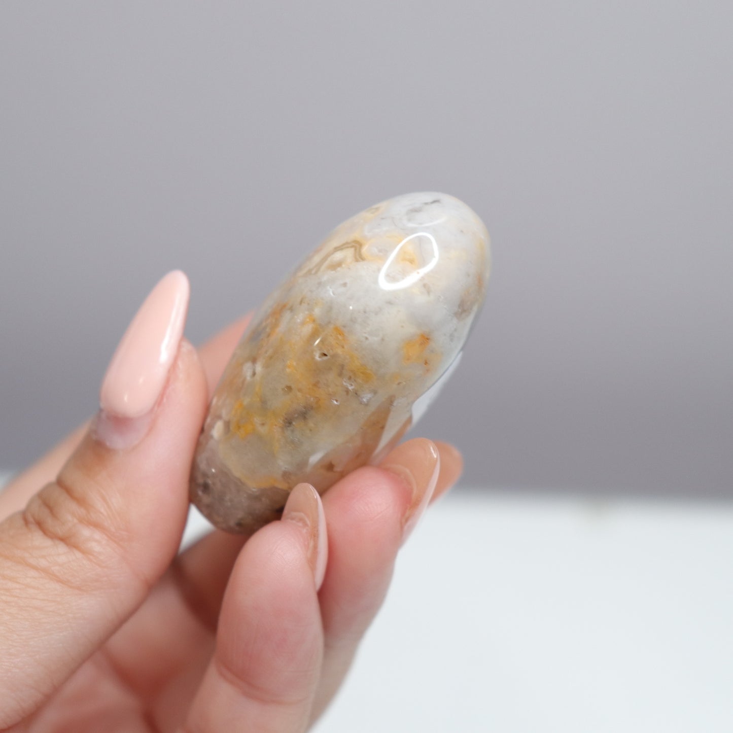 Crazy Lace Agate Heart | 11
