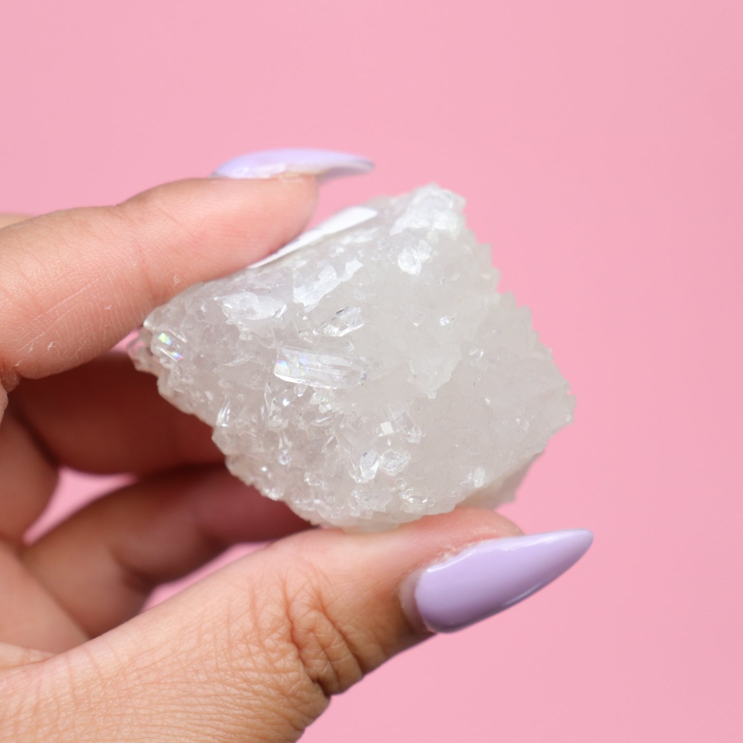 Apophyllite - Crescents & Crystals
