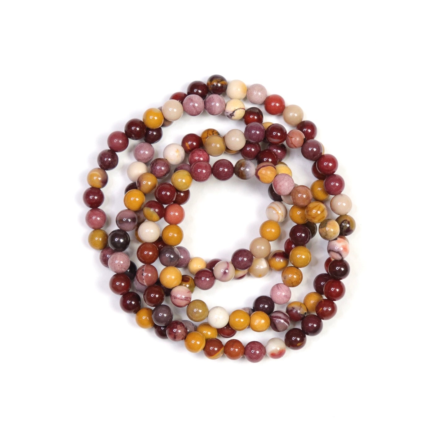 Mookaite Bracelet - Crescents & Crystals