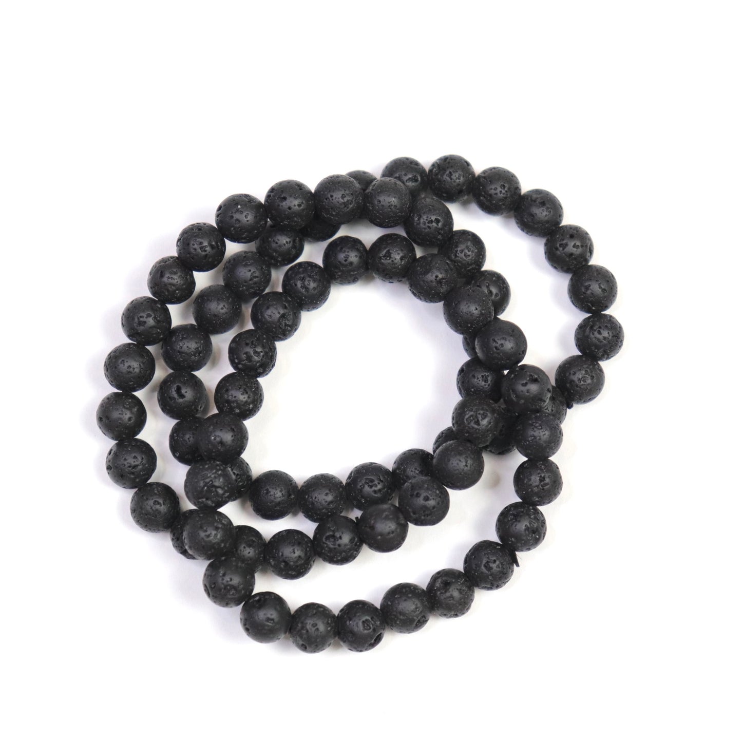 Lava Stone Bracelet | 8mm
