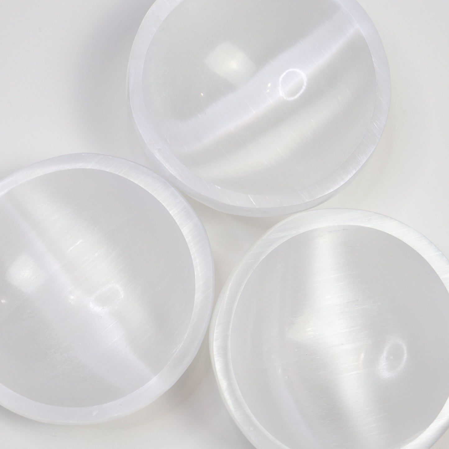 Selenite Bowls - Crescents & Crystals