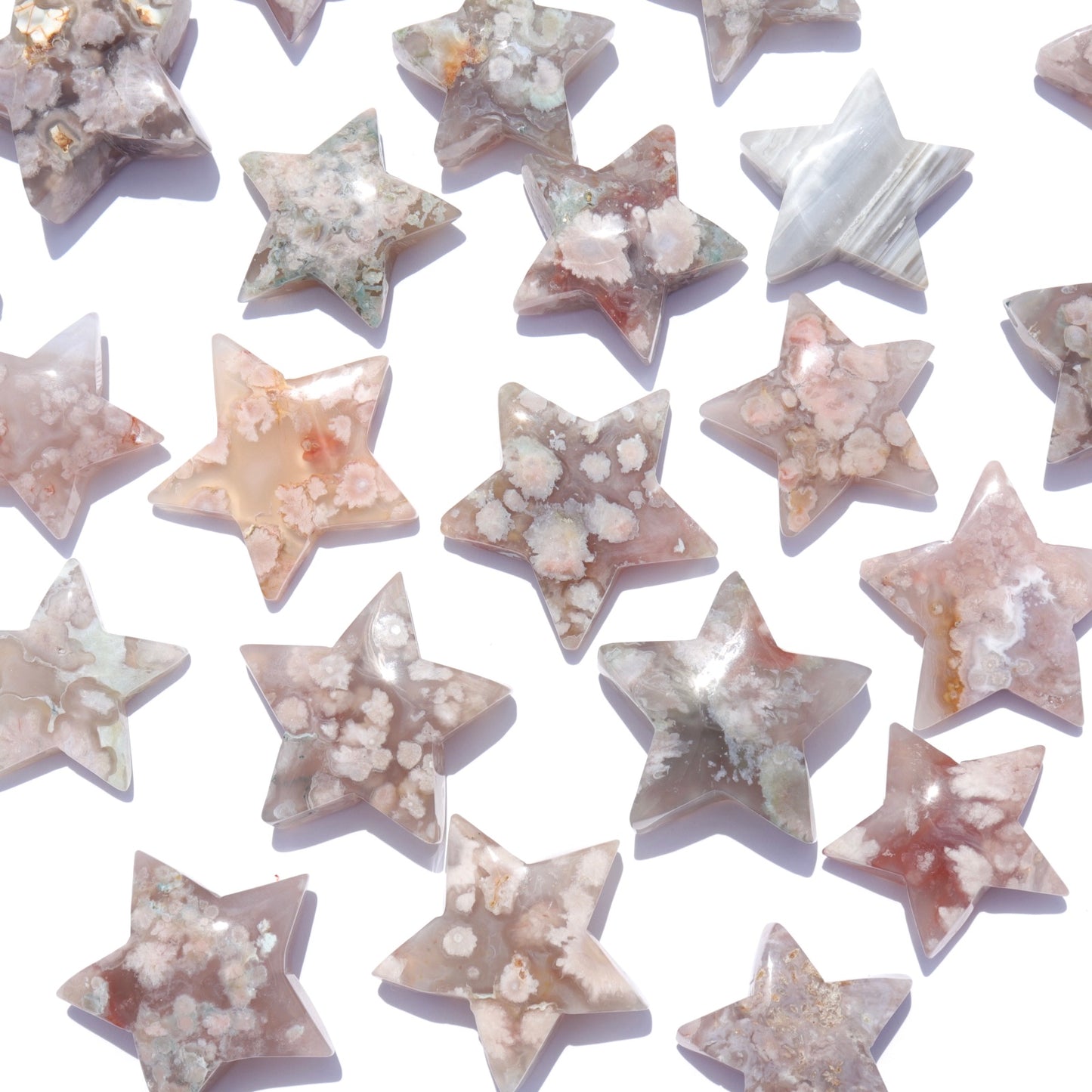 Flower Agate Stars