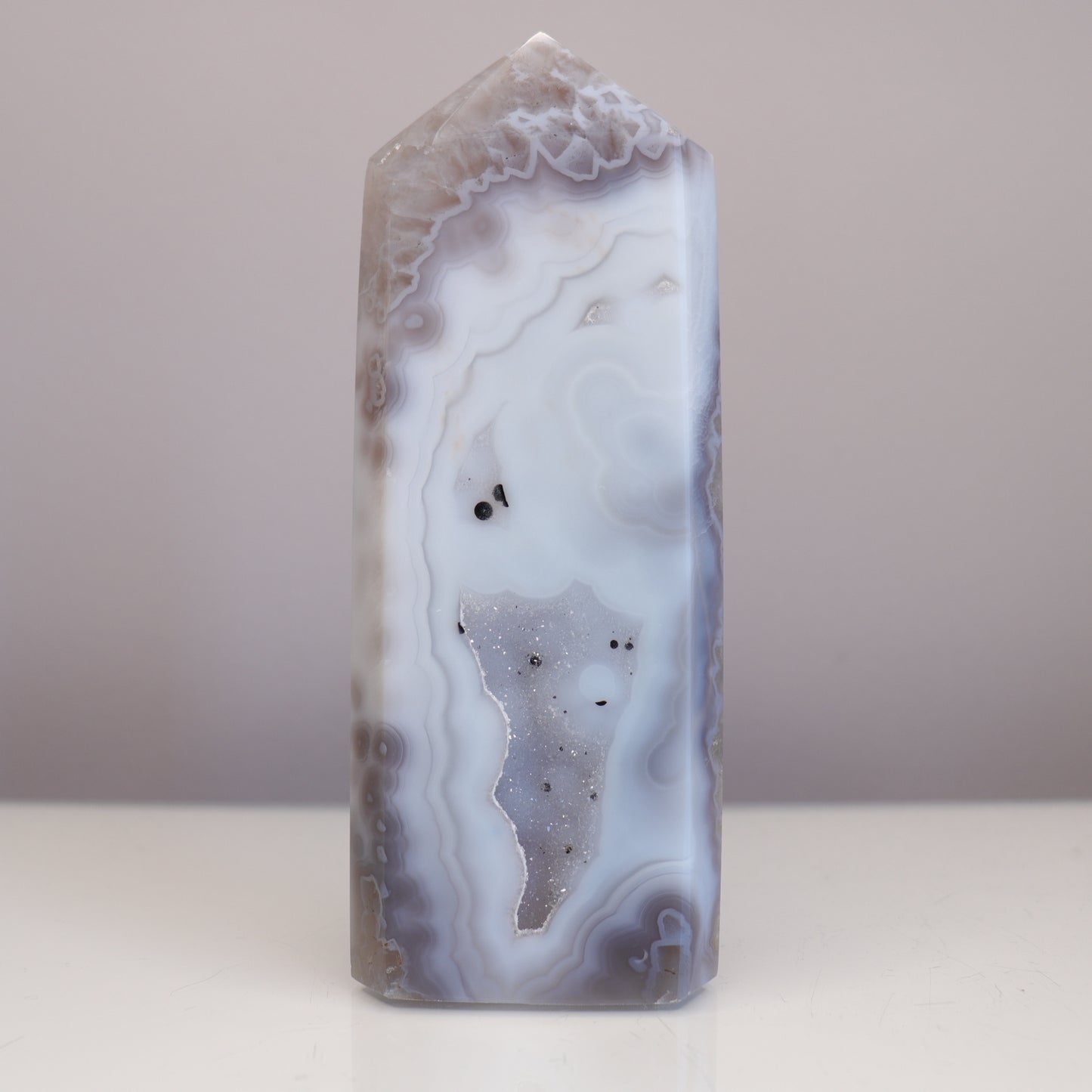 Druzy Agate Tower | 11