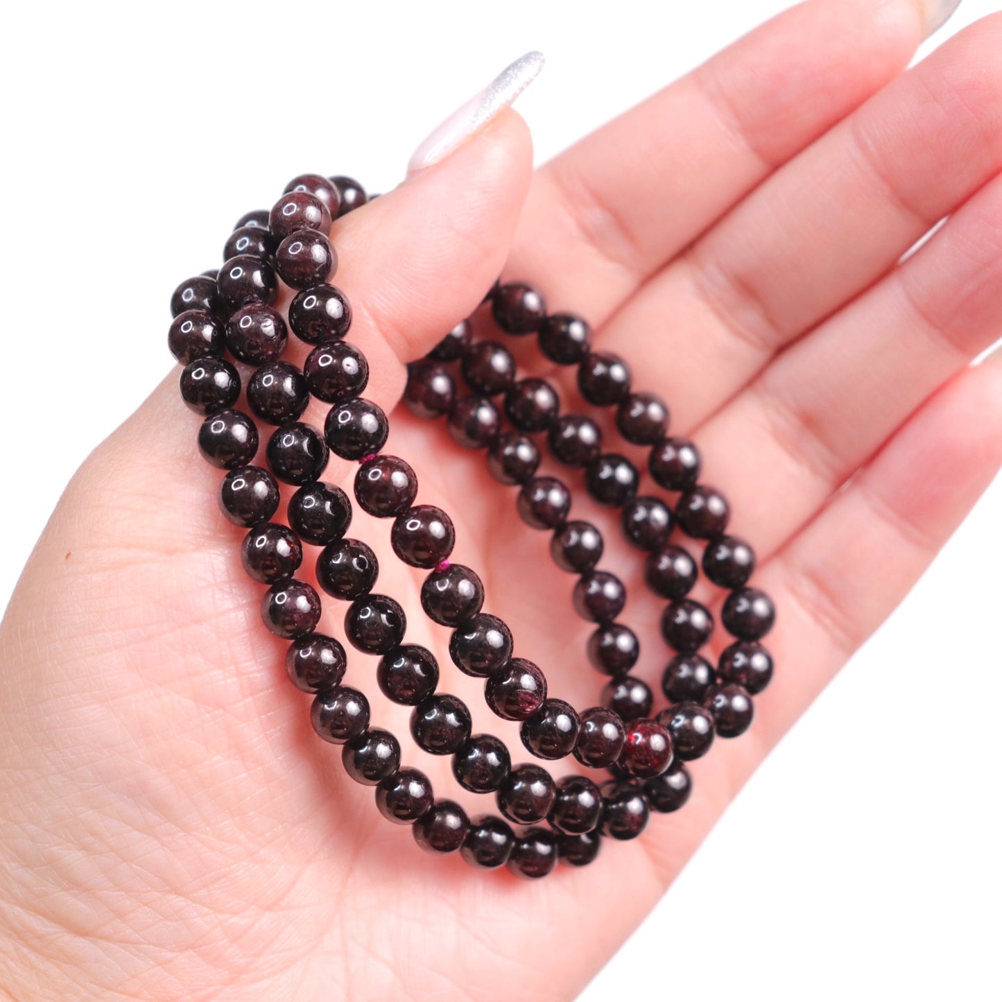 Garnet Bracelets | 6-8mm