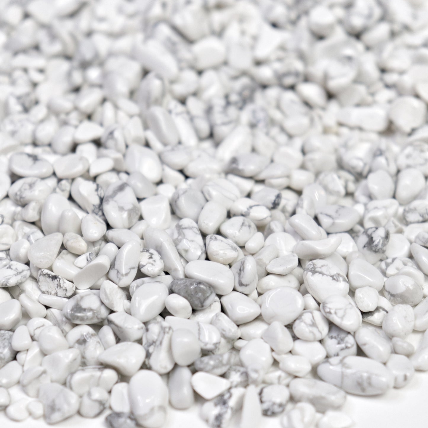 Howlite Chips - Crescents & Crystals