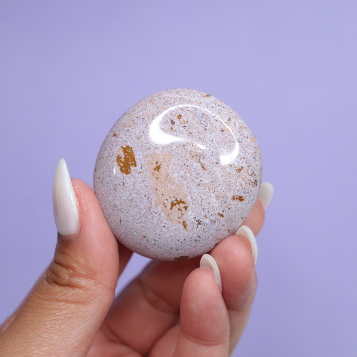Ocean Jasper Palm Stone | 4