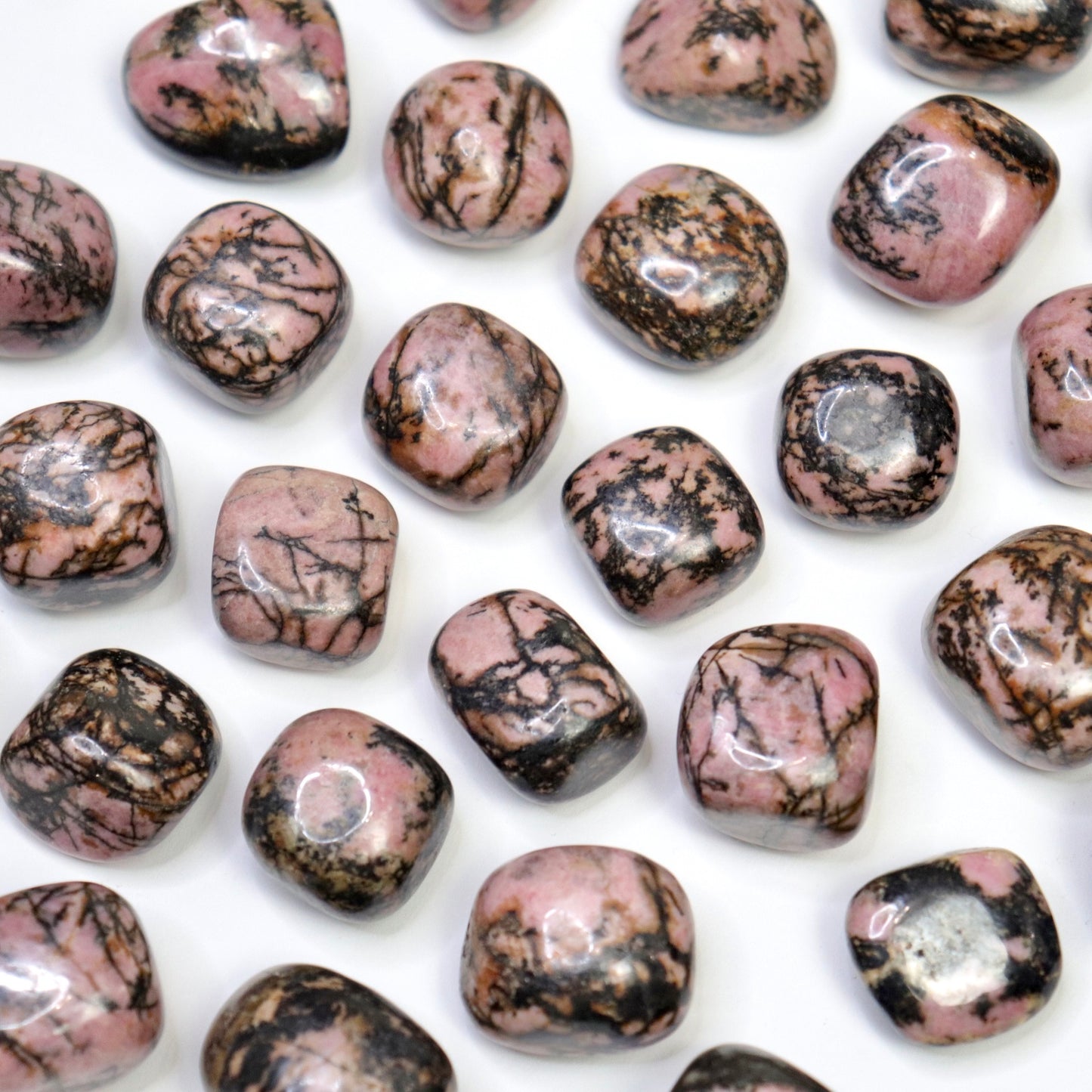 Rhodonite Tumbles