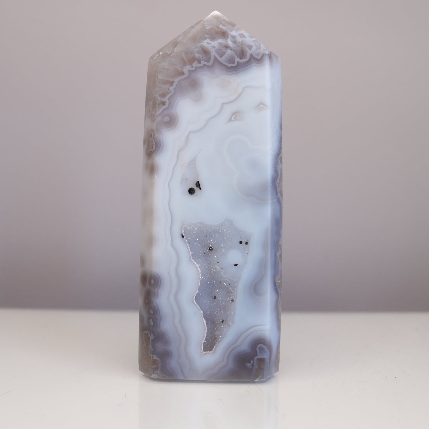 Druzy Agate Tower | 11