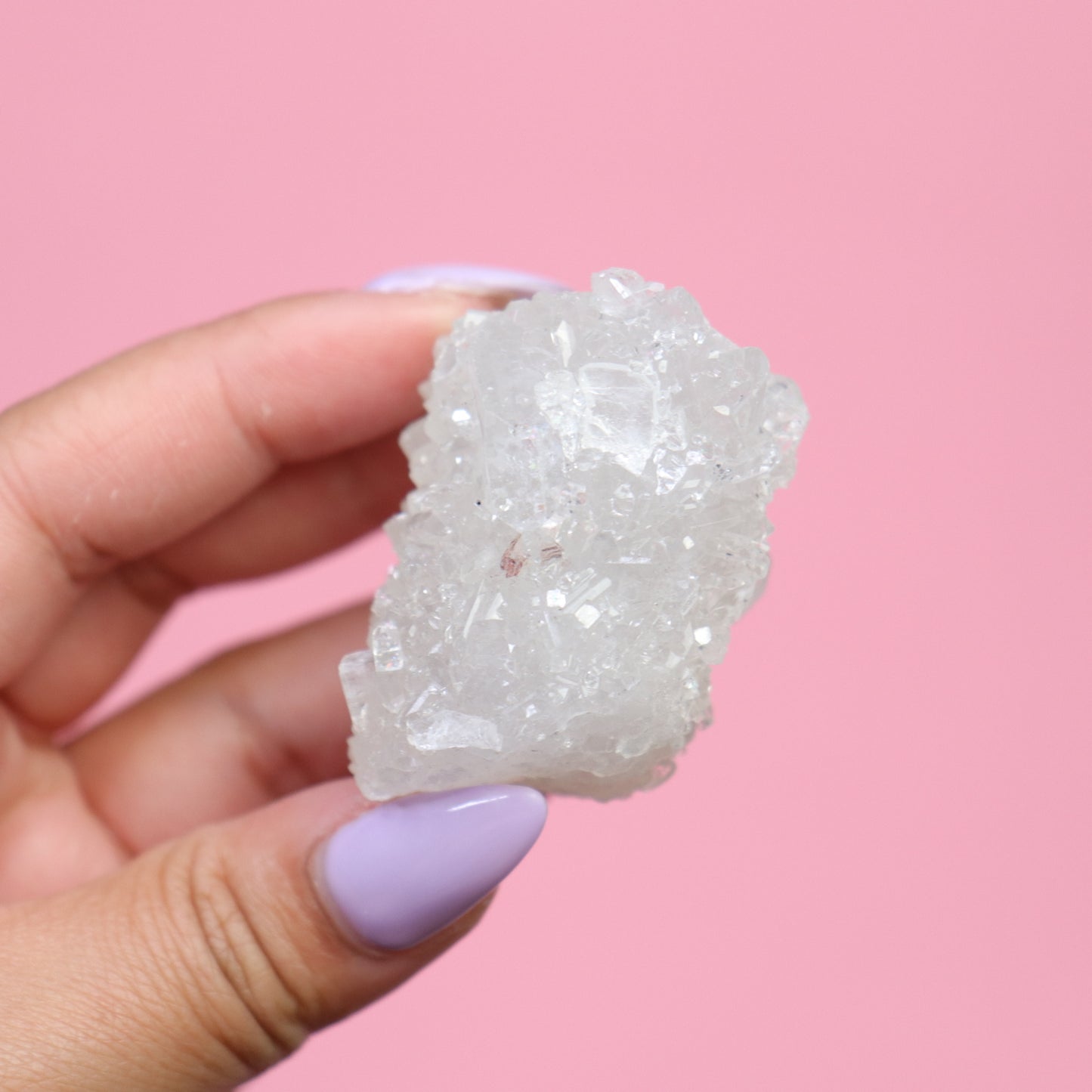 Apophyllite - Crescents & Crystals