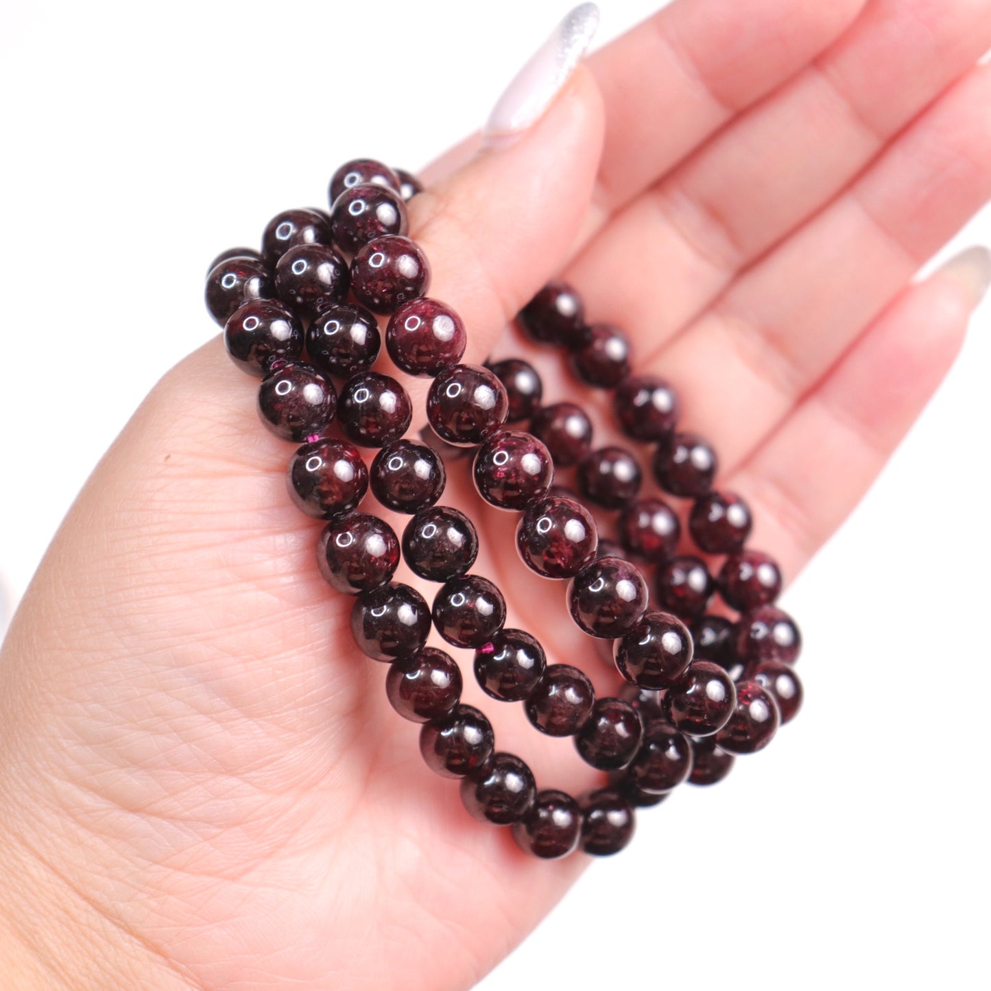 Garnet Bracelets | 6-8mm