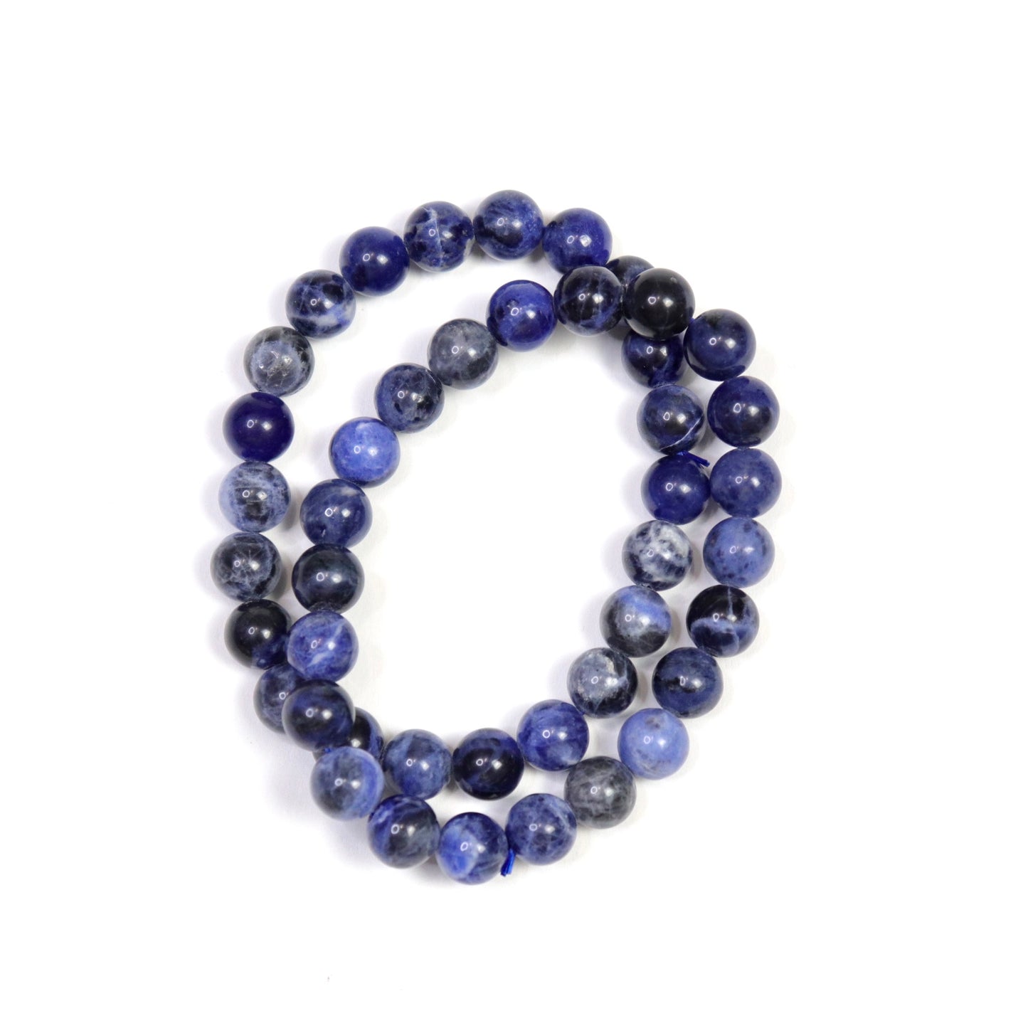 Blue Sodalite Bracelets - Crescents & Crystals