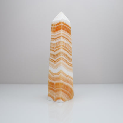 Orange Calcite Tower | Large*