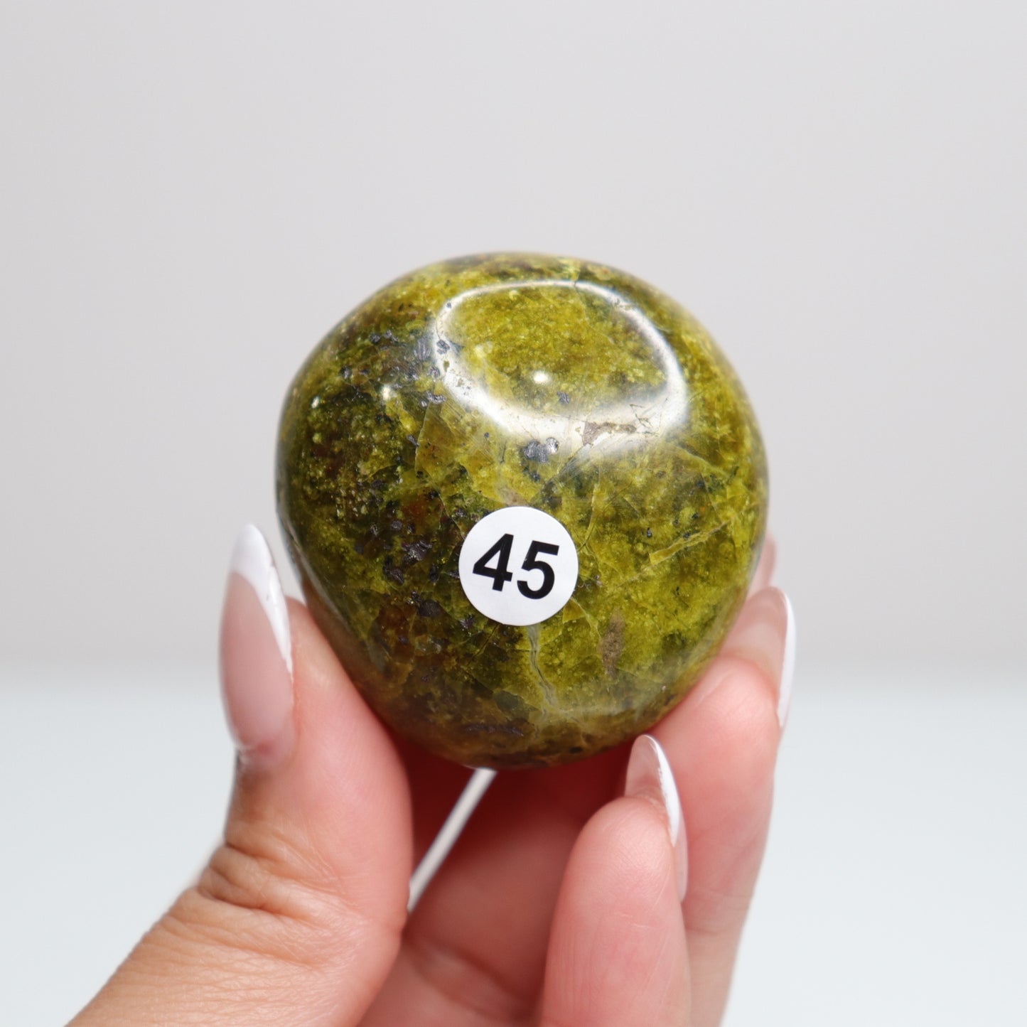 Green Opal Palm Stone 45