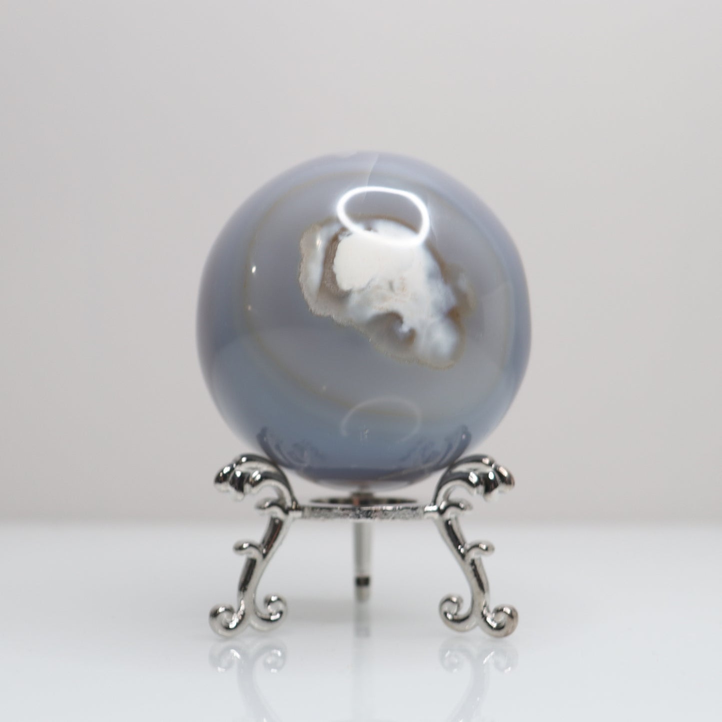 Orca Agate Sphere | 45