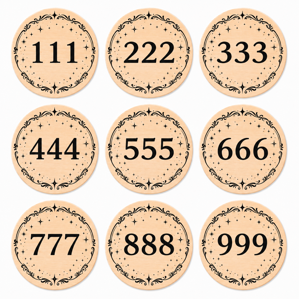Angel No. Complete Set of Coins