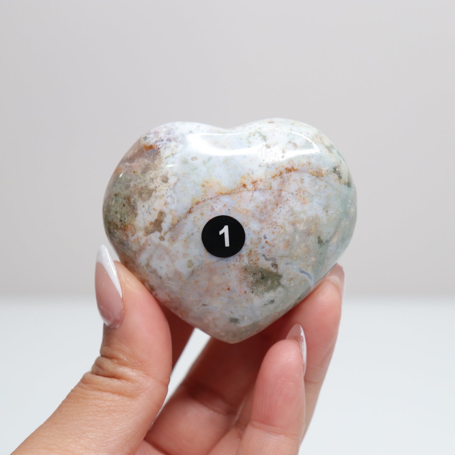 Ocean Jasper Heart | 1