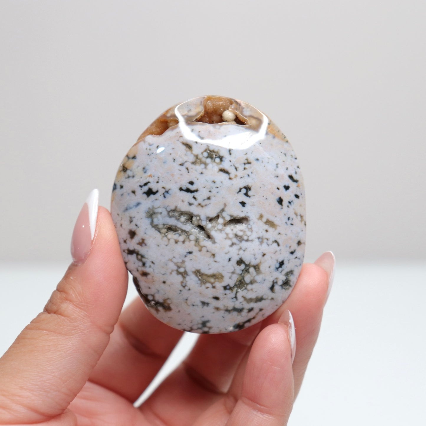 Sea Jasper Palm Stone | 11