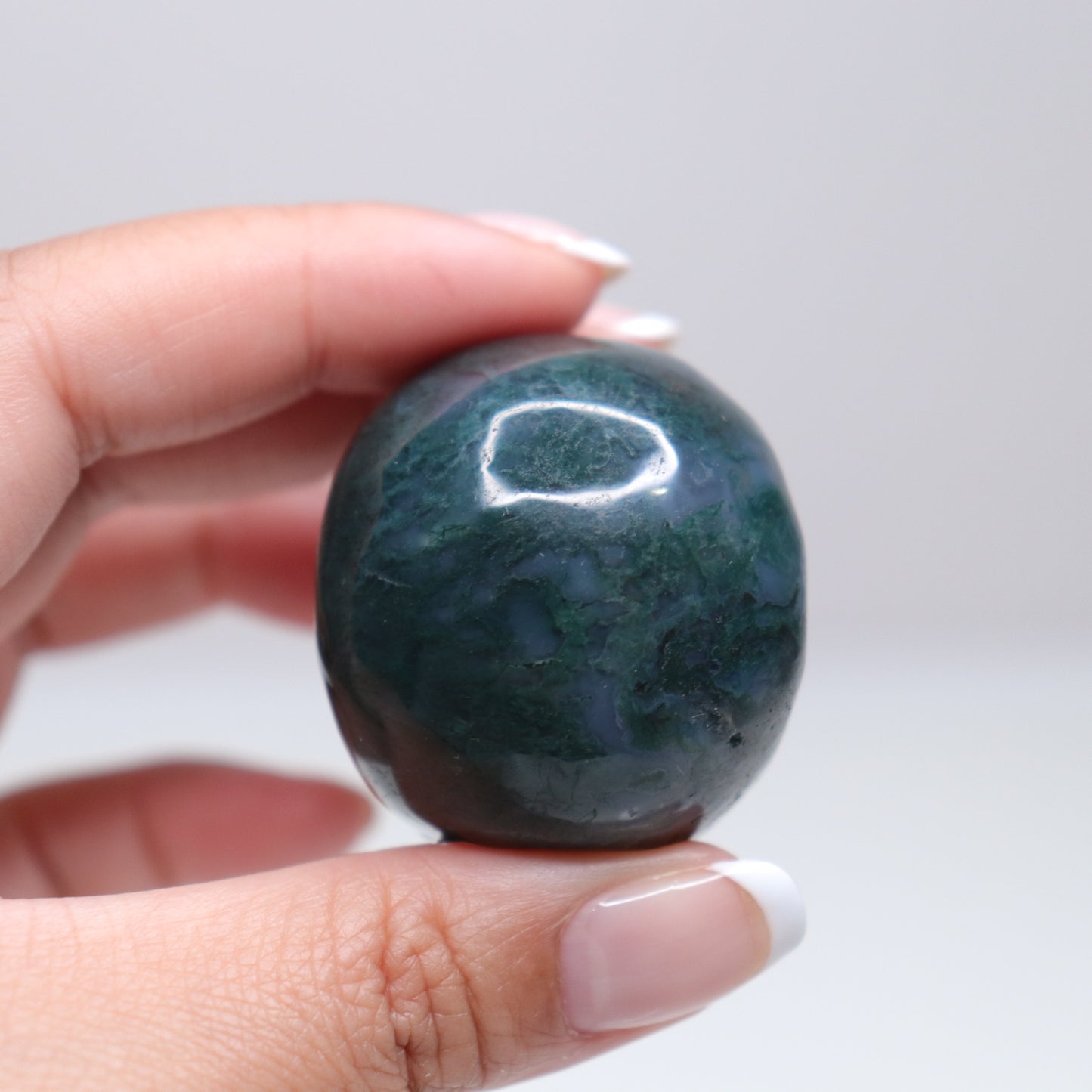 Moss Agate Skull | 4
